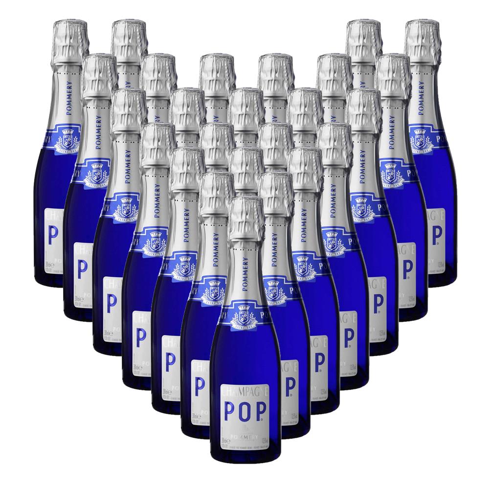 Case of Pommery POP Champagne 20cl (24 x 20cl)